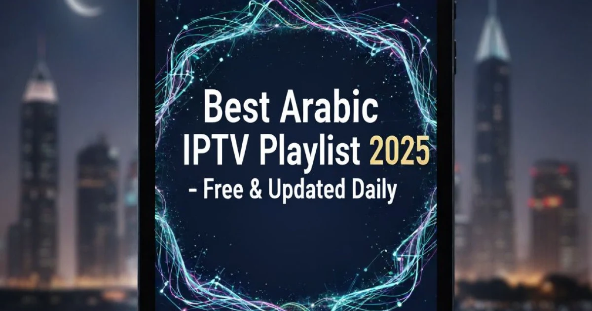 Best Arabic IPTV M3U Playlist 2025 – Free & Updated Daily