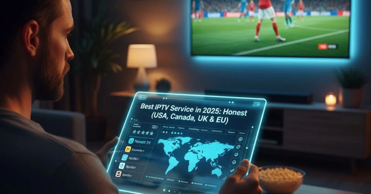 Best IPTV Service in 2025: Honest Review (USA, Canada, UK & EU)