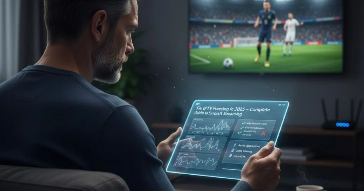 Fix IPTV Freezing in 2025 – Complete Guide to Smooth Streaming