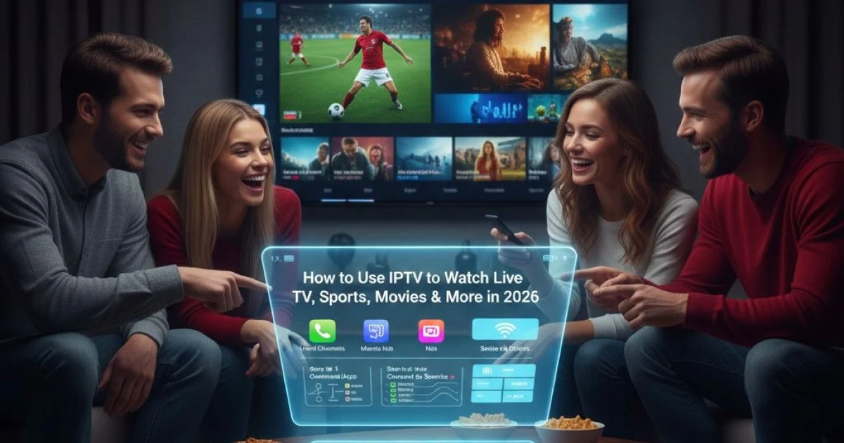 How to Use IPTV to Watch Live TV, Sports, Movies & More in 2026